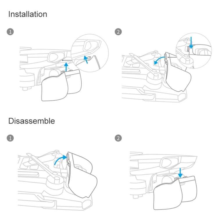 PGYTECH P-12A-023 Camera Lens Protective Hood Sunshade Gimbal Cover for DJI Mavic Mini Drone - free shipping - PMC TechLife - Order now!
