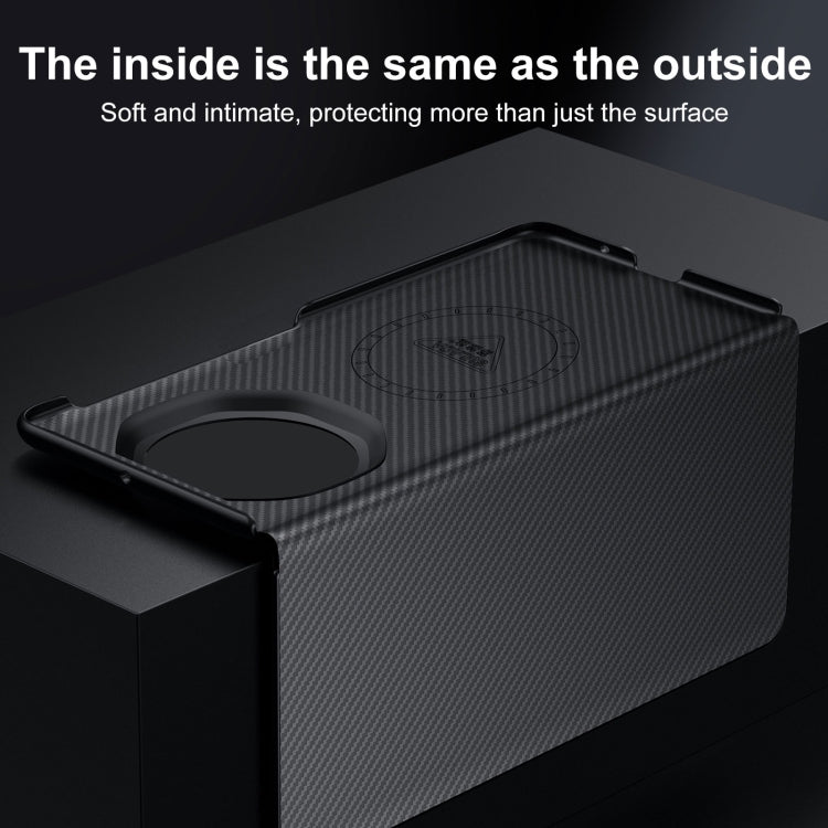 For Honor Magic Vs3 SULADA Kevlar 600D Texture Smart Window Leather Phone Case(Black) - free shipping - PMC TechLife - Order now!