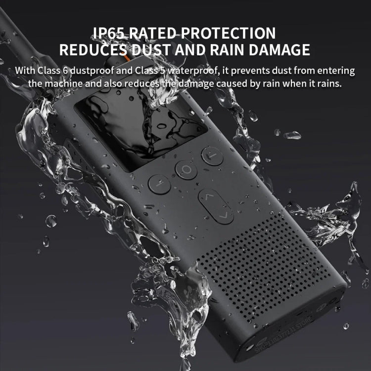 Original Xiaomi IP65 Waterproof UV Dual Band Walkie Talkie 3(Black) - free shipping - PMC Jewellery - Order now!