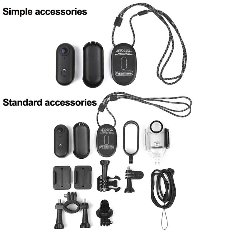 H88 4K Thumb Sports Camera Mini WiFi Camera, Specification:Standard Version(White) - Video Cameras by PMC TechLife | Online Shopping South Africa | PMC TechLife | Buy Now Pay Later Mobicred