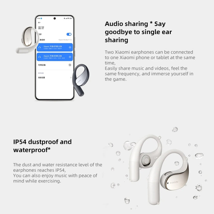 Original Xiaomi Bluetooth 5.3 Open-Ear Wireless Bluetooth Earbuds (Black) - free shipping - PMC Jewellery - Order now!