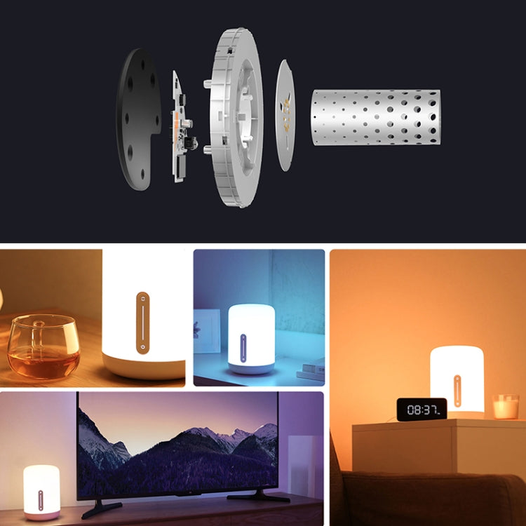 Original Xiaomi Mijia Bedside Lamp 2 LED Night Light Touch & Smart App Control - free shipping - PMC TechLife - Order now!