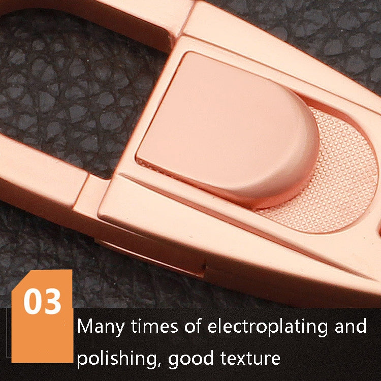 JOBON ZB-071 Men Waist Hang Keychain Simple Car Key Chain Pendant Keychain(Golden) - Key Rings by JOBON | Online Shopping South Africa | PMC TechLife | Buy Now Pay Later Mobicred