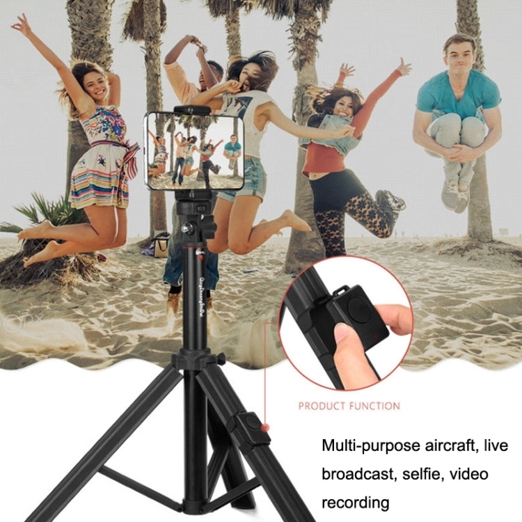 QingZhuangShiDai ZP100 Aluminum Alloy Floor Phone Stand Live Bluetooth Phone Selfie Stick - free shipping - PMC TechLife - Order now!