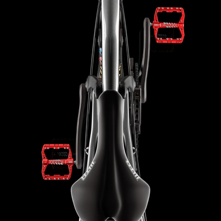 ENLEE R5 1pair Mountain Bike Pedals Bicycle Cycling Wider Non-Slip Footrest Bearing(Purple) - free shipping - PMc TechLife - Order now!