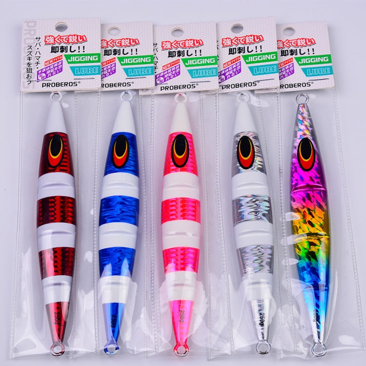 PROBEROS F125 Jogging Steelhead Deep Sea Boat Fishing Lure Rapid Sinking Sea Fishing Fake Bait, Size: 60g(Color E) - Fishing Lures by PROBEROS | Online Shopping South Africa | PMC TechLife | Buy Now Pay Later Mobicred