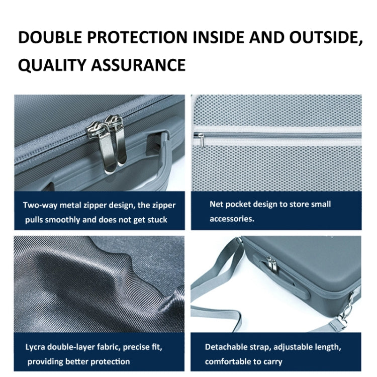 For DJI Mini 4 Pro / Mini 3 Pro LKTOP Carrying Case Waterproof Shoulder Bag Handbag, Style: PU - free shipping - PMC TechLife - Order now!