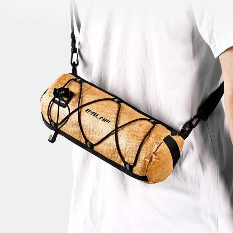 ESLNF Outdoor Large Capacity Bicycle Bag Mountain Bike Cycling Waterproof Satchel(Brown) - free shipping - PMC TechLife - Order now!