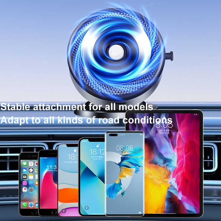 AIMITE M12 Car Phone Magnetic Rotating Holder Vacuum Suction Cup Strong Magnetic Support Bracket(Black) - free shipping - PMC Jewellery - Order now!