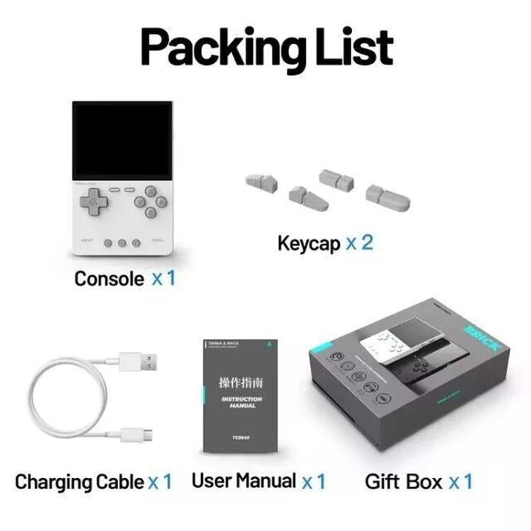 TRIMUI BRICK Open Source Pocket Console Portable Wireless Bluetooth HD Retro Arcade, Size: Standard No Card(Red) - free shipping - PMc TechLife - Order now!