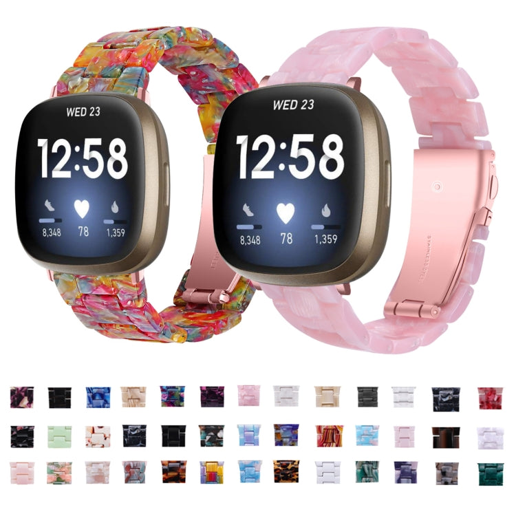 For Fitbit Versa 4 / Sense 2 Universal Resin Watch Band(Nougat) - free shipping - PMC TechLife - Order now!