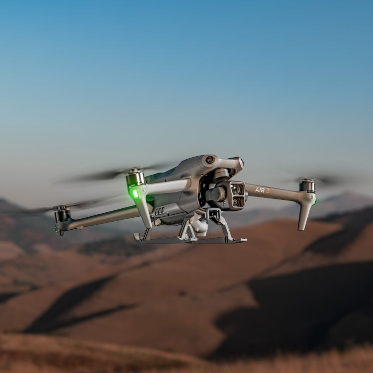 For DJI Air 3 STARTRC Folding Anti-fall Anti-dirt Heightened Landing Gear Training Rack(Grey) - Holder Series by STARTRC | Online Shopping South Africa | PMC TechLife