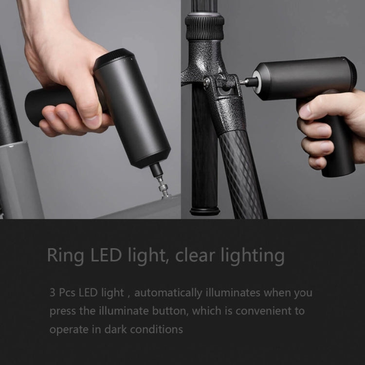 Original Xiaomi Mijia Cordless Rechargeable Screwdriver With 12 PCS S2 Screw Bits - free shipping - PMC TechLife - Order now!