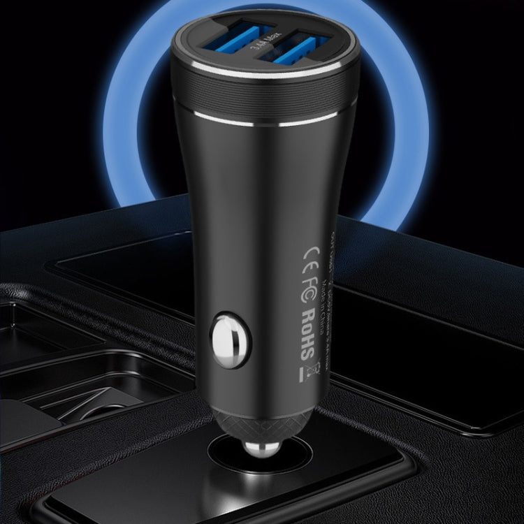 QIAKEY BK913 Dual Ports Fast Charge Car Charger - free shipping - PMC TechLife - Order now!