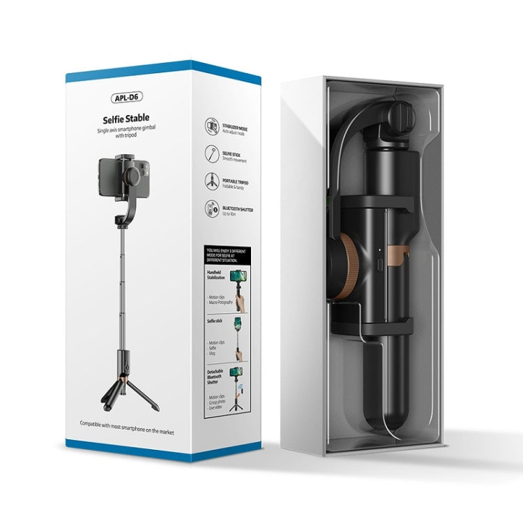 APEXEL APL-D6 Live Video Multifunctional Mobile Phone Gimbal Stabilizer Selfie Stick - free shipping - PMC TechLife - Order now!