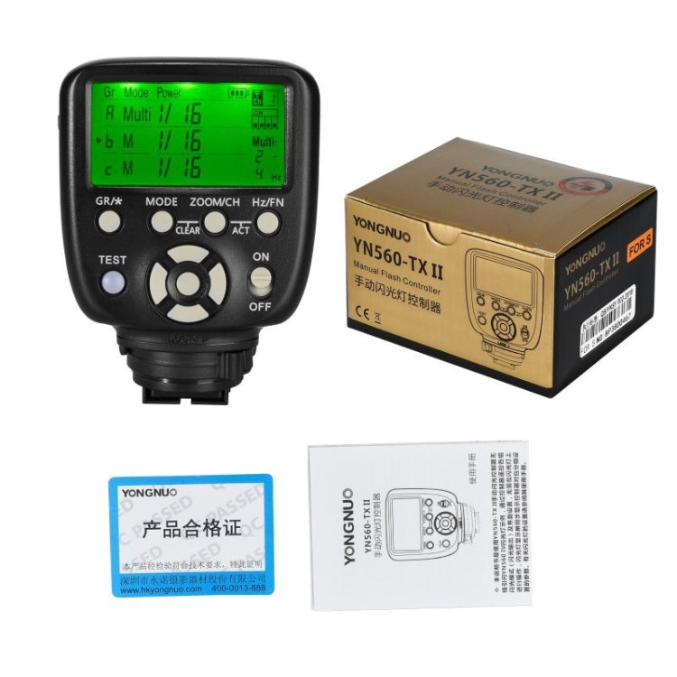 For Sony Version YONGNUO YN560-TX II Studio Light Trigger Wireless Shutter Flash Trigger - free shipping - PMC TechLife - Order now!