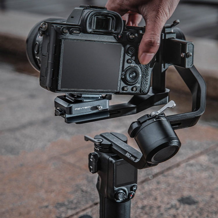 For DJI RS3 Mini/RS3 PGYTECH Quick Release Plate Gimbal Base(P-RH-167) - free shipping - PMC TechLife - Order now!