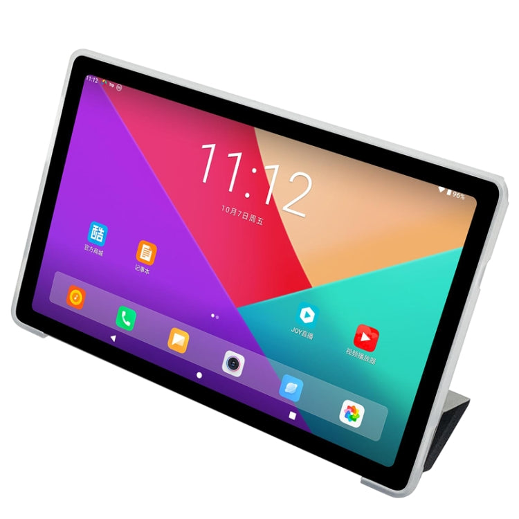 For Alldocube iPlay 50 Pro ALLDOCUBE Leather Tablet Case with Holder(Black) - CUBE by ALLDOCUBE | Online Shopping South Africa | PMC TechLife | Buy Now Pay Later Mobicred