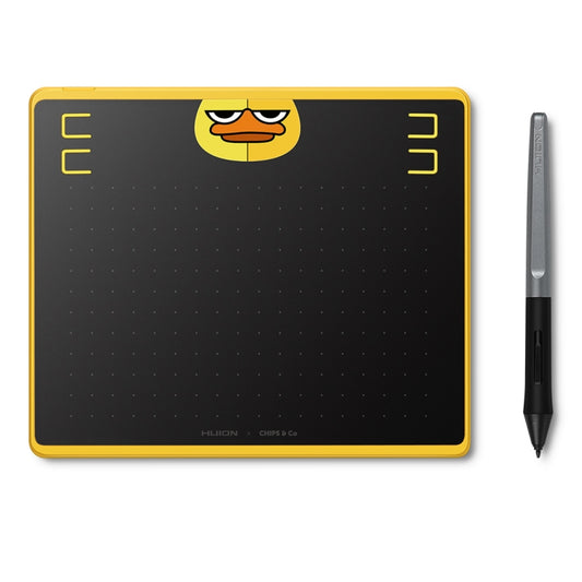 HUION HS64 Chips Special Edition 5080 LPI Art Drawing Tablet with Battery-free Pen for Fun -  by HUION | Online Shopping South Africa | PMC Jewellery | Buy Now Pay Later Mobicred