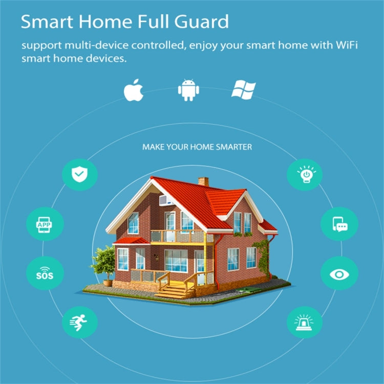 NEO NAS-SC03W Wireless WiFi EU Smart Light Control Switch 3Gang - free shipping - PMC Jewellery - Order now!