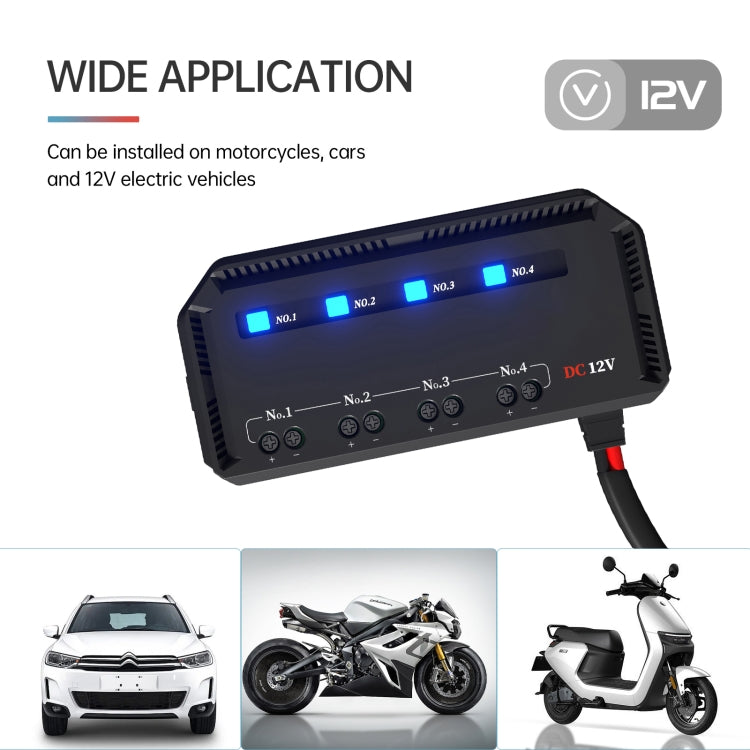 CS-1785A1 Motorcycle / Car Relay Quick Wiring Fuse Box - Relays by PMC TechLife | Online Shopping South Africa | PMC TechLife