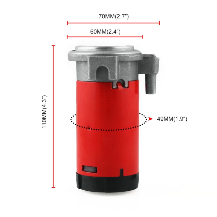 24V Portable Car Air Horn Air Compressor - Inflatable Pump by PMC Jewellery | Online Shopping South Africa | PMC Jewellery