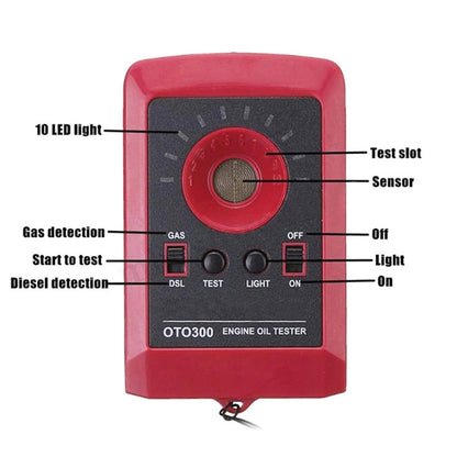 OTC300 Car Oil Tester Lubricating Oil Quality Analyzer - Electronic Test by PMC Jewellery | Online Shopping South Africa | PMC Jewellery