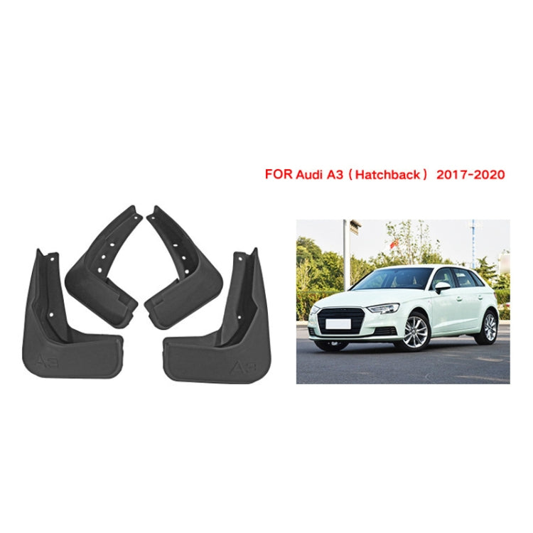 For Audi A3 Hatchback 2017-2020 4pcs/Set Car Auto Soft Plastic Splash Flaps Fender Guard - free shipping - PMC TechLife - Order now!