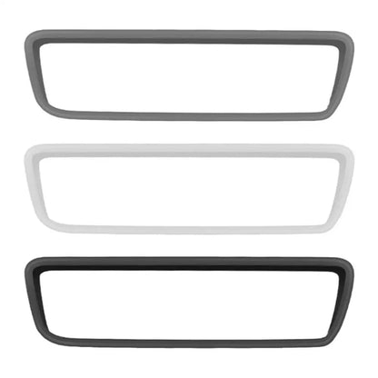 For Tesla Model 3 / Y Car Interior Rearview Mirror Silicone Protective Cover (White) - Interior Mirrors by PMC Jewellery | Online Shopping South Africa | PMC Jewellery | Buy Now Pay Later Mobicred