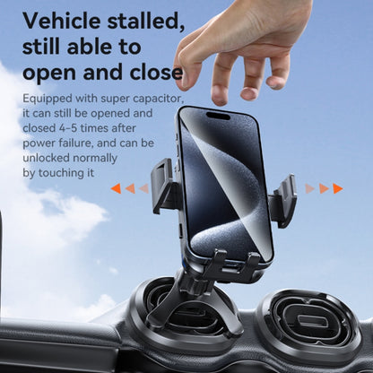 Yesido C312 Auto Alignment 15W Wireless Charging Air Outlet Car Holder - Wireless Charger Holders by Yesido | Online Shopping South Africa | PMC Jewellery | Buy Now Pay Later Mobicred