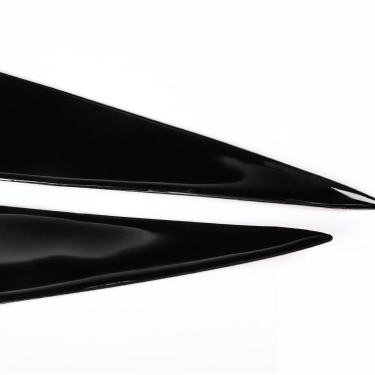 Pair Car Lamp Eyebrow Soft Decorative Sticker for BMW X1 E842 2009-2014 (Black) - Lamp Decoration by PMC TechLife | Online Shopping South Africa | PMC TechLife | Buy Now Pay Later Mobicred