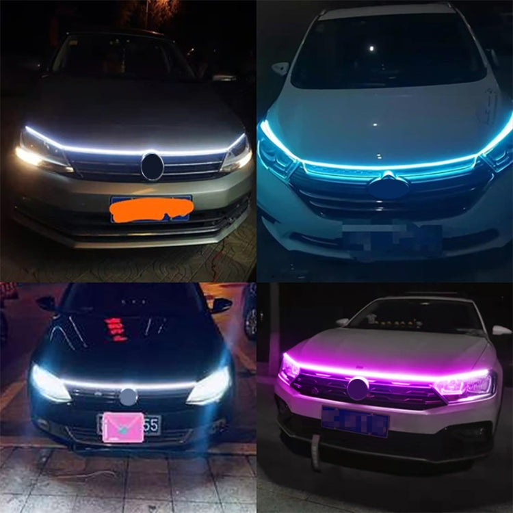 1.5m Car Daytime Running Super Bright Decorative LED Atmosphere Light (Purple Light) - Decorative Lights by PMC TechLife | Online Shopping South Africa | PMC TechLife