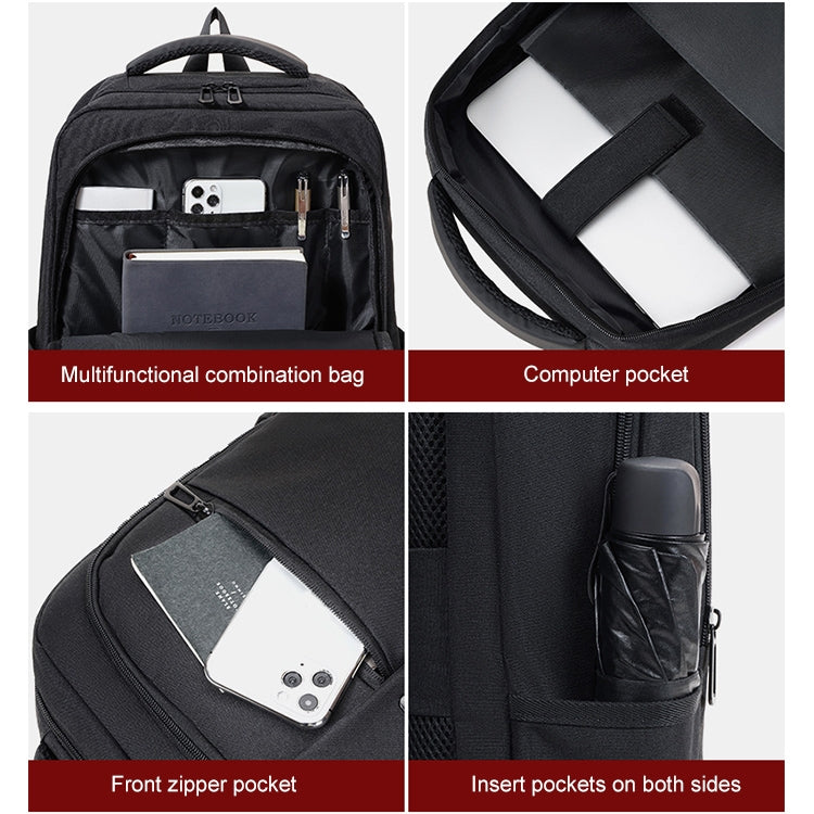 cxs-610 Multifunctional Oxford Cloth Laptop Bag Backpack (Black) - Backpack by PMC Jewellery | Online Shopping South Africa | PMC Jewellery | Buy Now Pay Later Mobicred