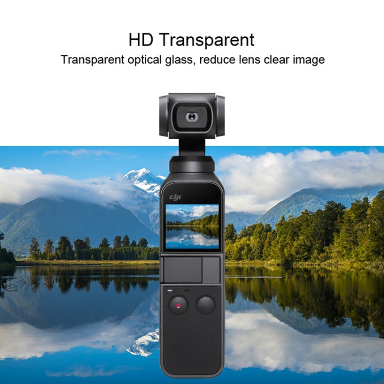 6 PCS HD Lens Protector + Screen Film for DJI OSMO Pocket Gimbal - Protective Film & Stickers by PMC TechLife | Online Shopping South Africa | PMC TechLife | Buy Now Pay Later Mobicred
