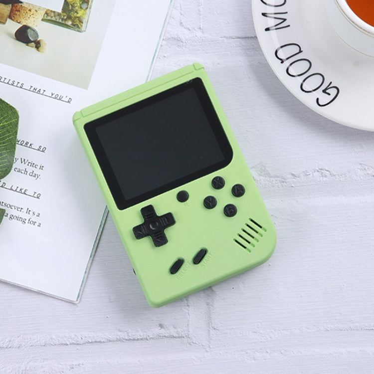 MK800 3.0 inch Macaron Mini Retro Classic Handheld Game Console for Kids Built-in 800 Games, Support AV Output (Green) - Pocket Console by PMC Jewellery | Online Shopping South Africa | PMC Jewellery