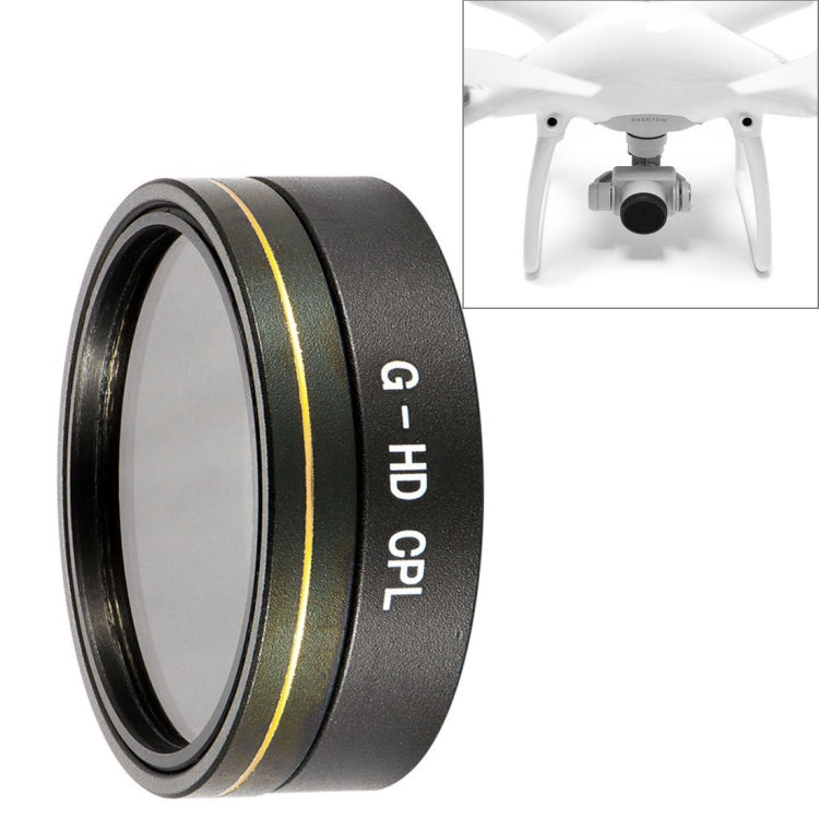 HD Drone CPL Lens Filter for DJI Phantom 4 Pro - Phantom Lens Filter by PMC Jewellery | Online Shopping South Africa | PMC Jewellery | Buy Now Pay Later Mobicred