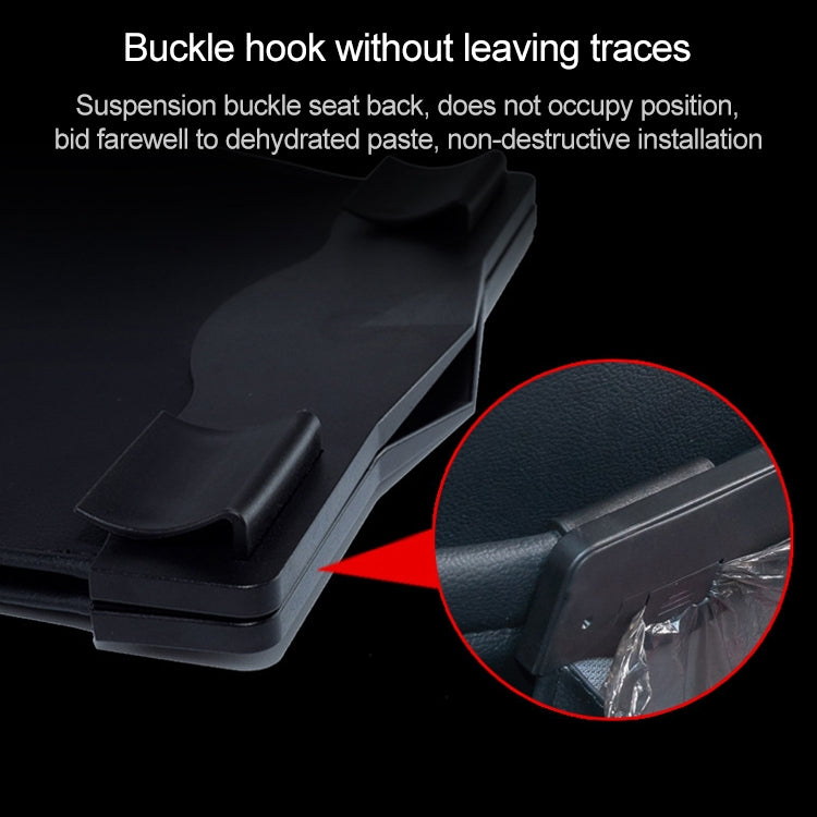 Car Multifunctional LED Design Hanging Folding Garbage Bin Storage Box (Brown) - Stowing Tidying by PMC TechLife | Online Shopping South Africa | PMC TechLife | Buy Now Pay Later Mobicred