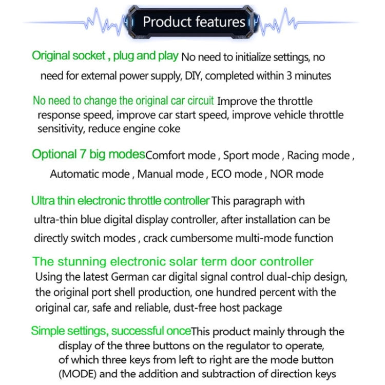 TROS TP 9-Drive Electronic Throttle Controller for Jeep Wrangler JK 2007-2017 - Car Modification by TROS | Online Shopping South Africa | PMC Jewellery | Buy Now Pay Later Mobicred