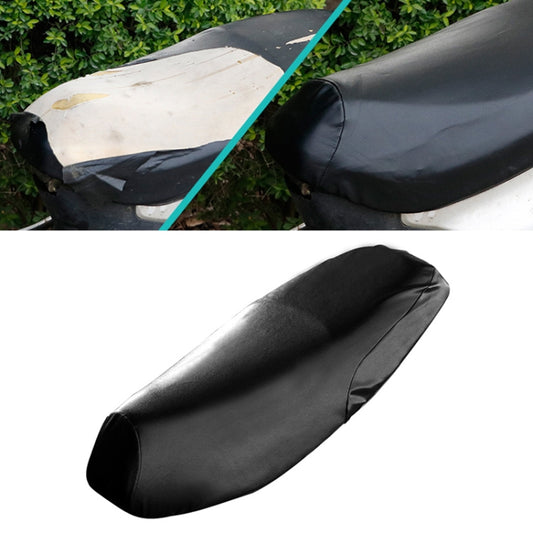 Waterproof Motorcycle Black Leather Seat Cover Prevent Bask In Seat Scooter Cushion Protect, Size: S, Length: 42-47cm; Width: 20-30cm - Seat Covers by PMC Jewellery | Online Shopping South Africa | PMC Jewellery | Buy Now Pay Later Mobicred