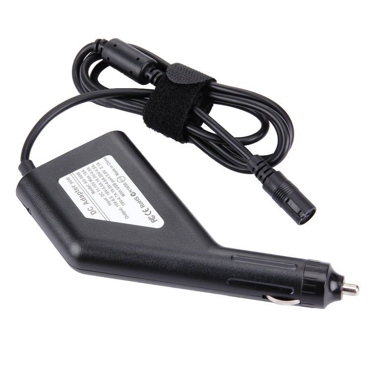 Laptop Notebook Power 90W Universal Car Charger with 8 Power Adapters & 1 USB Port for Samsung, Sony, Asus, Acer, IBM, HP, Lenovo (Black) - Universal Power Adapter by PMC Jewellery | Online Shopping South Africa | PMC Jewellery
