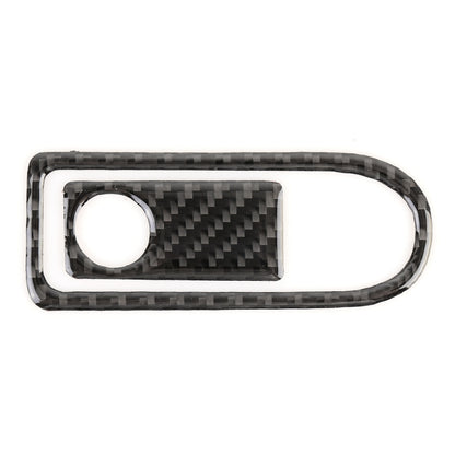 2 PCS Car Passenger Seat Storage Box Handle Carbon Fiber Decorative Sticker for Mercedes-Benz W204 2007-2013 - Car Interior Mouldings by PMC Jewellery | Online Shopping South Africa | PMC Jewellery | Buy Now Pay Later Mobicred