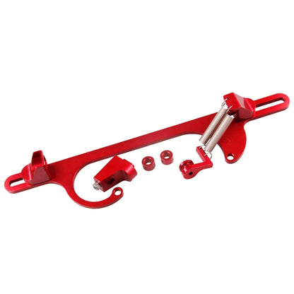 Car Modification Throttle Base Cable Base Section Aluminum Alloy Throttle Cable(Red) - Engine Fittings by PMC Jewellery | Online Shopping South Africa | PMC Jewellery | Buy Now Pay Later Mobicred