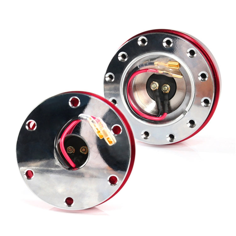 Universal 60mm Car Steering Wheel Quick Release HUB Racing Adapter Snap Off Boss Kit(Silver) - Other Tools by PMC TechLife | Online Shopping South Africa | PMC TechLife | Buy Now Pay Later Mobicred