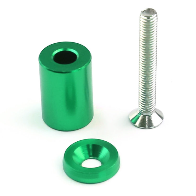 4 PCS Car Modified Isolation Column Engine Cover Blocked Up Screw Engine Turbine Ventilation Gasket Screw Washer (Green) - Nuts & Bolts by PMC Jewellery | Online Shopping South Africa | PMC Jewellery | Buy Now Pay Later Mobicred