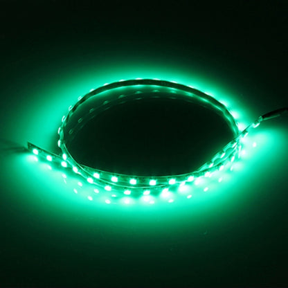 5 PCS Flow Style 45 LED 3528 SMD Waterproof Flexible Car Strip Light for Car Decoration, DC 12V, Length: 90cm(Green Light) - Decorative Lights by PMC Jewellery | Online Shopping South Africa | PMC Jewellery | Buy Now Pay Later Mobicred