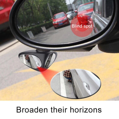 3R-051 360 Degrees Rotatable Left Blind Spot Side Assistant Mirror for Auto Car - Convex Mirror & Accessories by 3R | Online Shopping South Africa | PMC Jewellery | Buy Now Pay Later Mobicred