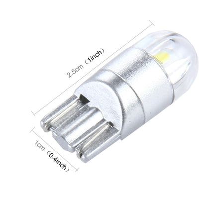 2 PCS T10 2W 150 LM 6000K 2 SMD-3030 LED Car Clearance Lights Lamp, DC 12V(White Light) - Clearance Lights by PMC Jewellery | Online Shopping South Africa | PMC Jewellery | Buy Now Pay Later Mobicred