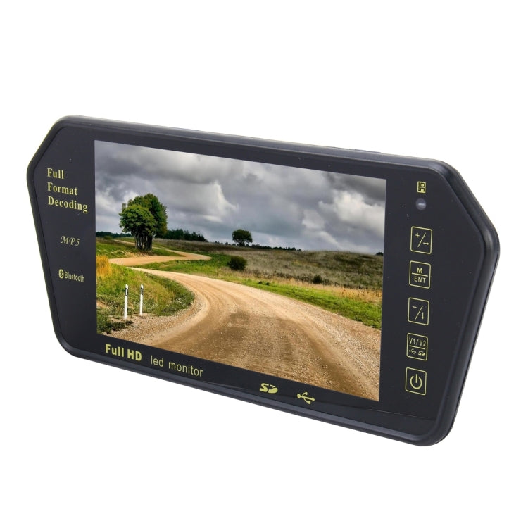 7 inch 480*234 Rear View TFT-LCD Color Car Monitor with Bluetooth MP5 Player, Support Reverse Automatic Screen Function - Car Monitor by PMC Jewellery | Online Shopping South Africa | PMC Jewellery | Buy Now Pay Later Mobicred