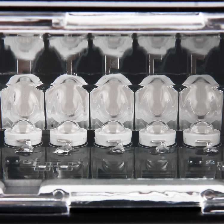 DC 12V 4.2W 16LEDs Crystal Lamp Beads Car Windshield Warning Lamp 18 Flash Patterns(Adjustable) - Warning Lights by PMC TechLife | Online Shopping South Africa | PMC TechLife | Buy Now Pay Later Mobicred