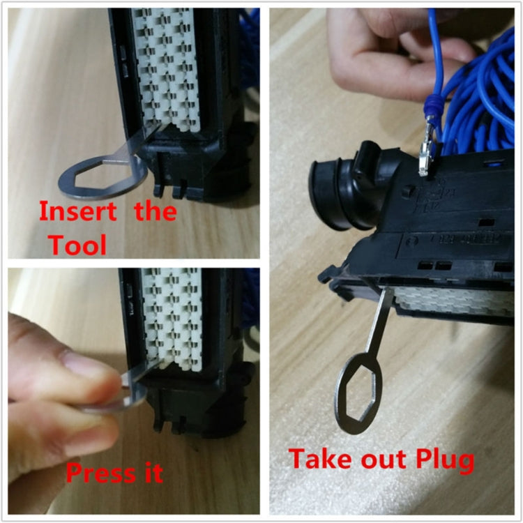 11 PCS Auto Car Plug Circuit Board Wire Harness Terminal Extraction Pick Connector Crimp Pin Back Needle Remove Tool - Booster Cable & Clip by PMC Jewellery | Online Shopping South Africa | PMC Jewellery